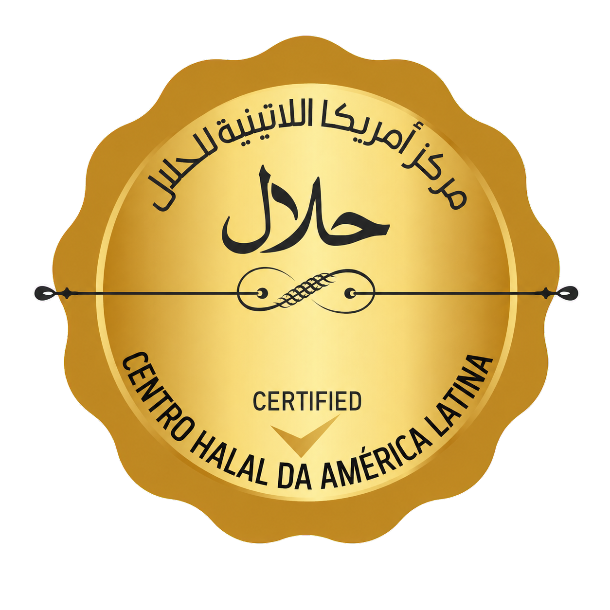 Halal certification seal